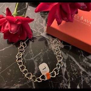 NWT Heart link James Avery bracelet (runs small)